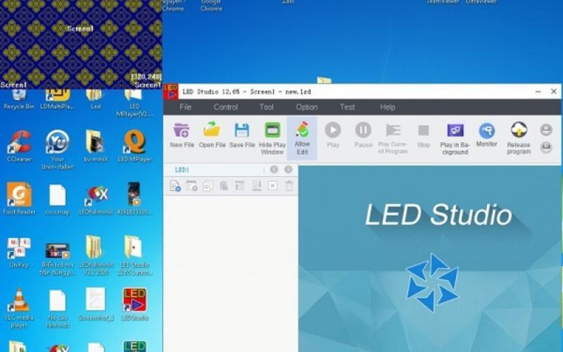 Phần mềm chạy LED quảng cáo Studio