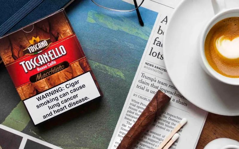 xì gà Toscanello Rosso Caffe