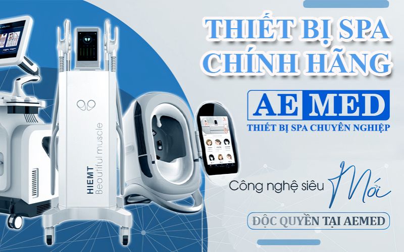 Mua thiết bị spa chính hãng ở Aemed