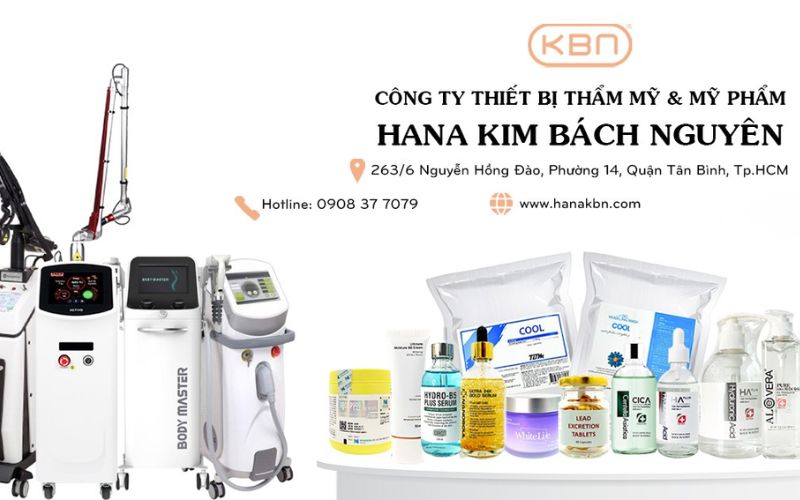Nhà cung cấp thiết bị spa Hana Kim Bách Nguyên